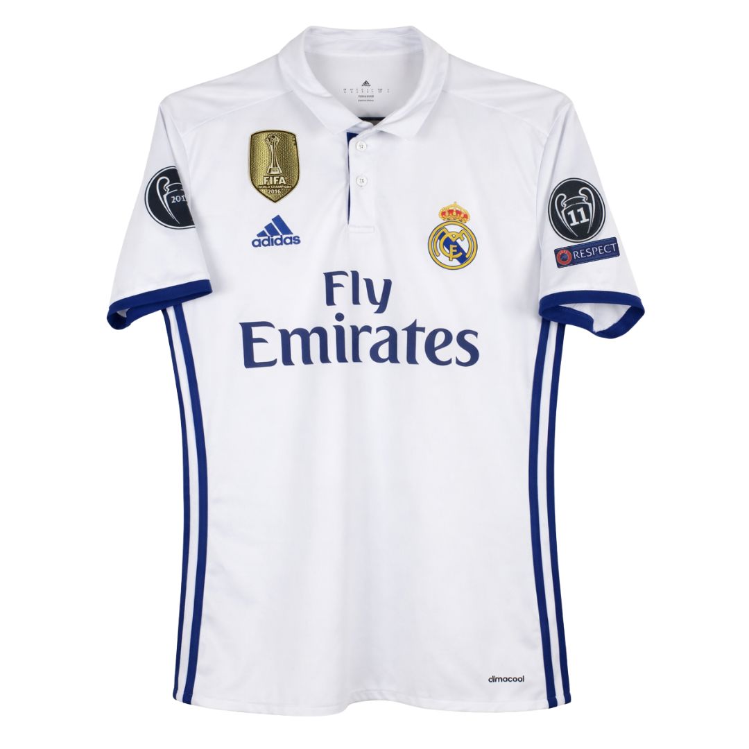 Real Madrid 2016/17 Home Jersey – Ronaldo 7 | Retro Real Madrid