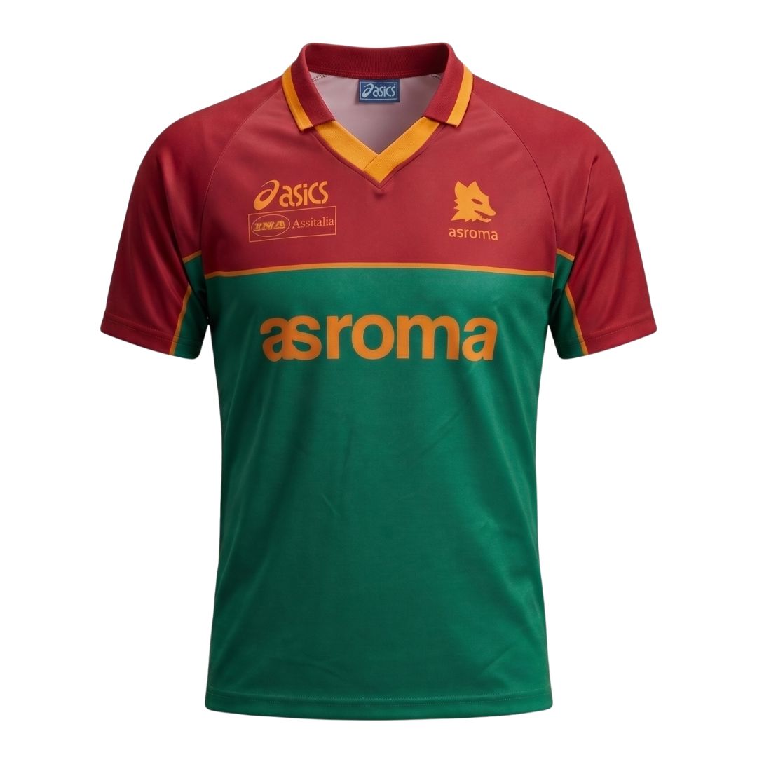 AS Roma Pre-Match Jersey 1995/96 Retro Jersey | ITASPORT