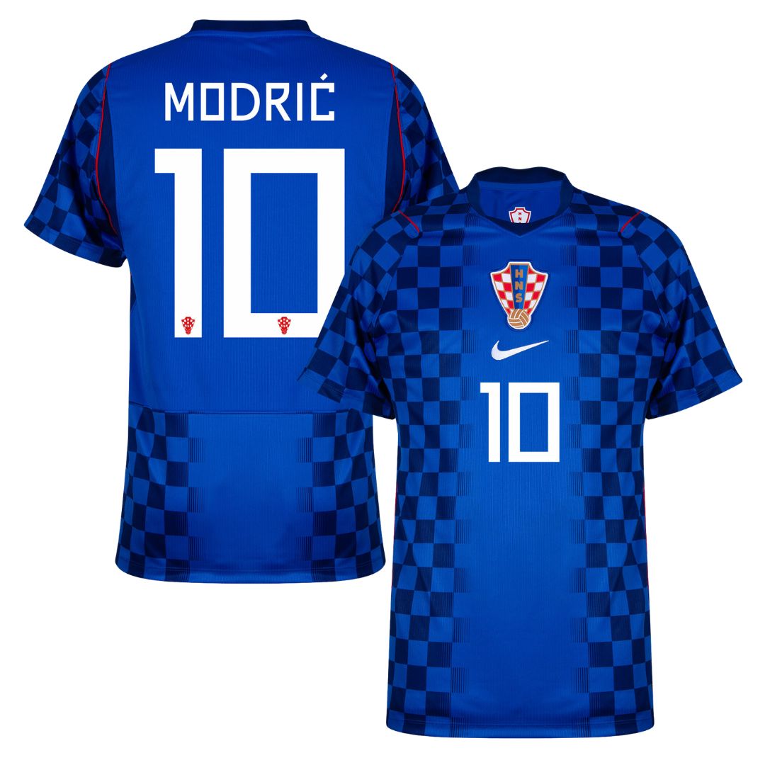 Croatia 2026 Away Jersey – Modrić 10 | ITASPORT