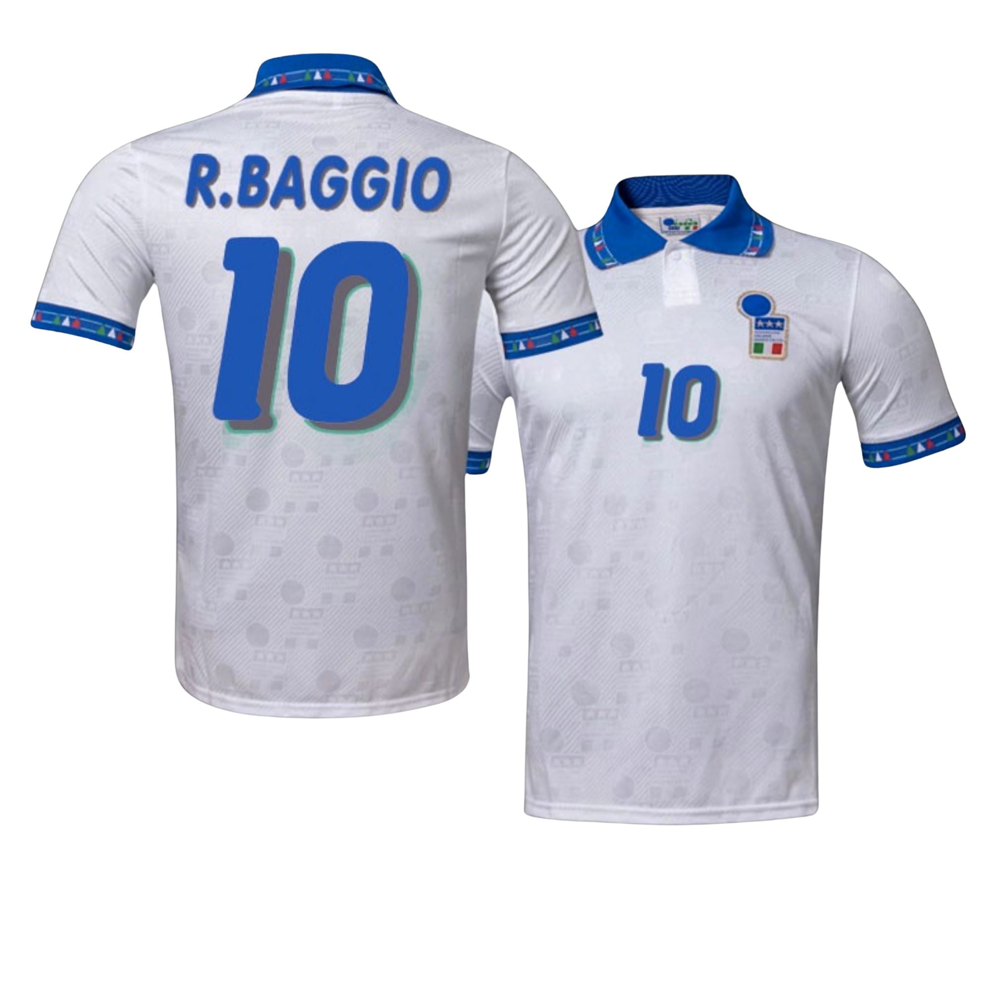 Vintage 10 Roberto Baggio Jersey 1994 World Cup Italy Soccer 