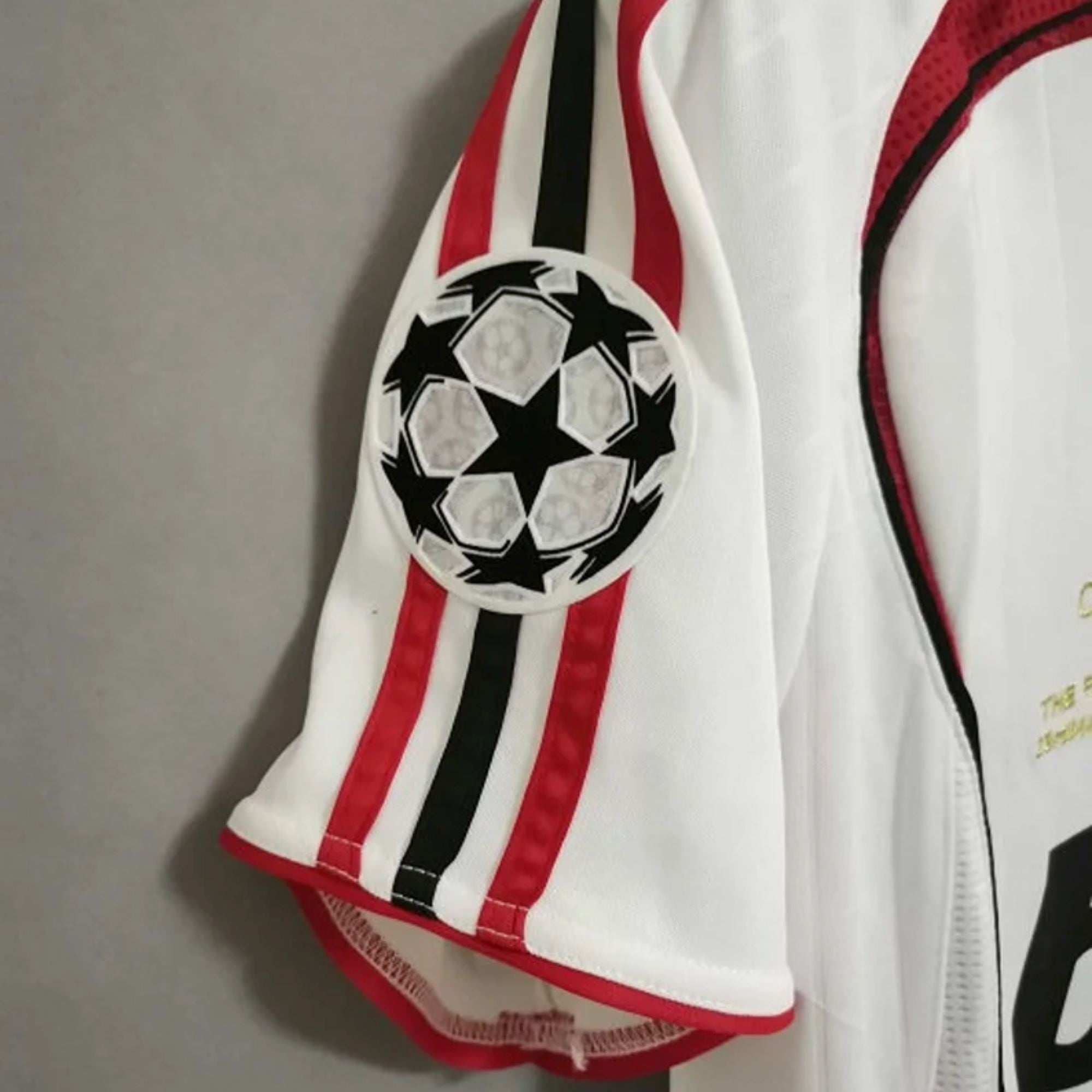 AC Milan 2006/07 UEFA Champions League Final Jersey S/ Sleeve - ITASPORT