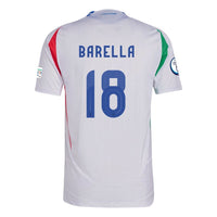 Barella 18 Name Set Italy 24/25 Away Jersey - ITA SPORTS