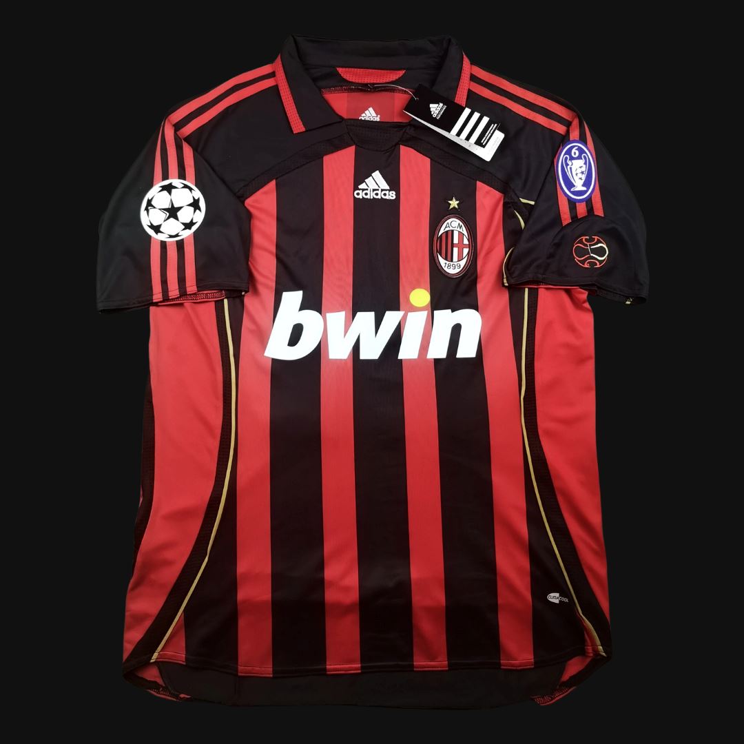 AC Milan 06/07 Champions League Final Home Jersey S/ Sleeve - ITASPORT