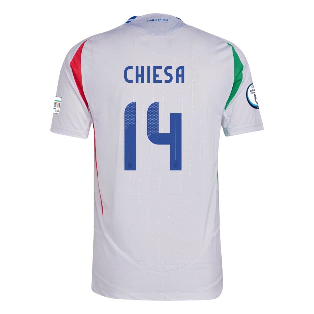 Chiesa 14 Name Set Italy 24/25 Away Jersey - ITA SPORTS