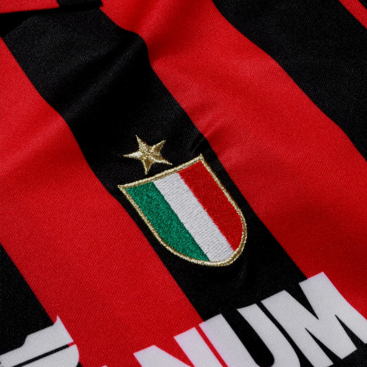 AC Milan 1988/89 Home Retro Jersey Maldini 3 - ITASPORT