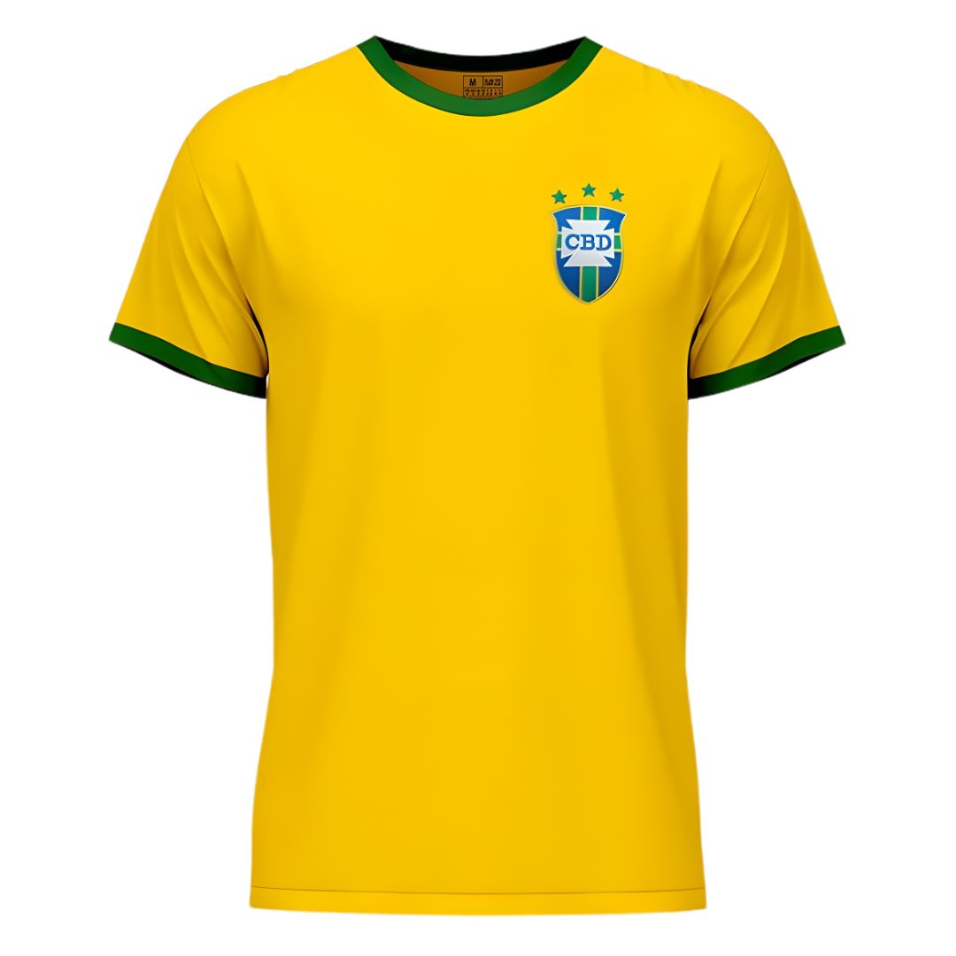1970 Brazil Home Jersey Pelé #10 - ITASPORT