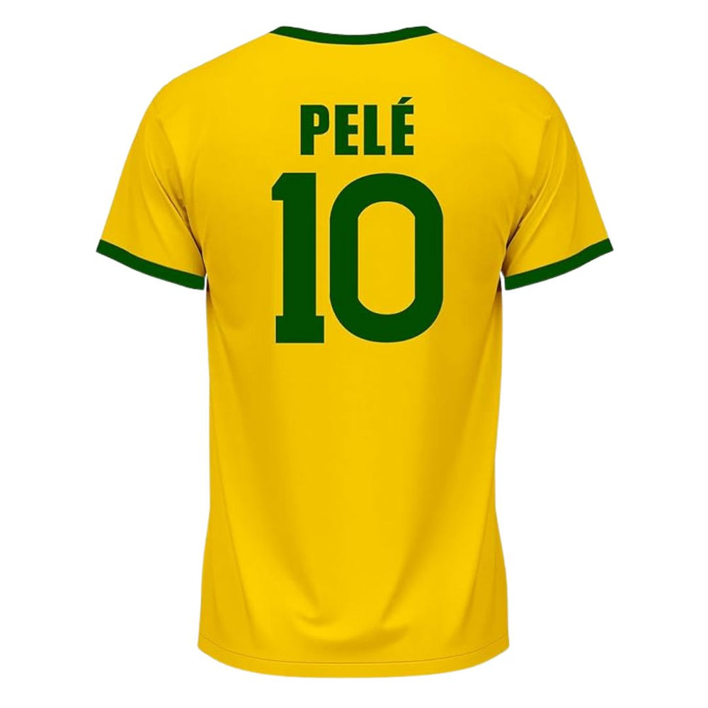 1970 Brazil Home Jersey Pelé #10 - ITASPORT