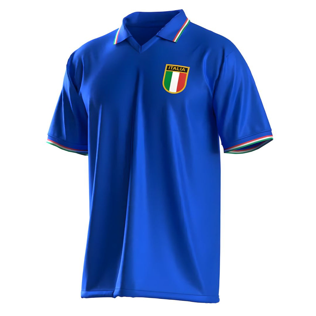 Italy 1982 World Cup Home Jersey Classic Football Shirt – ITASPORT