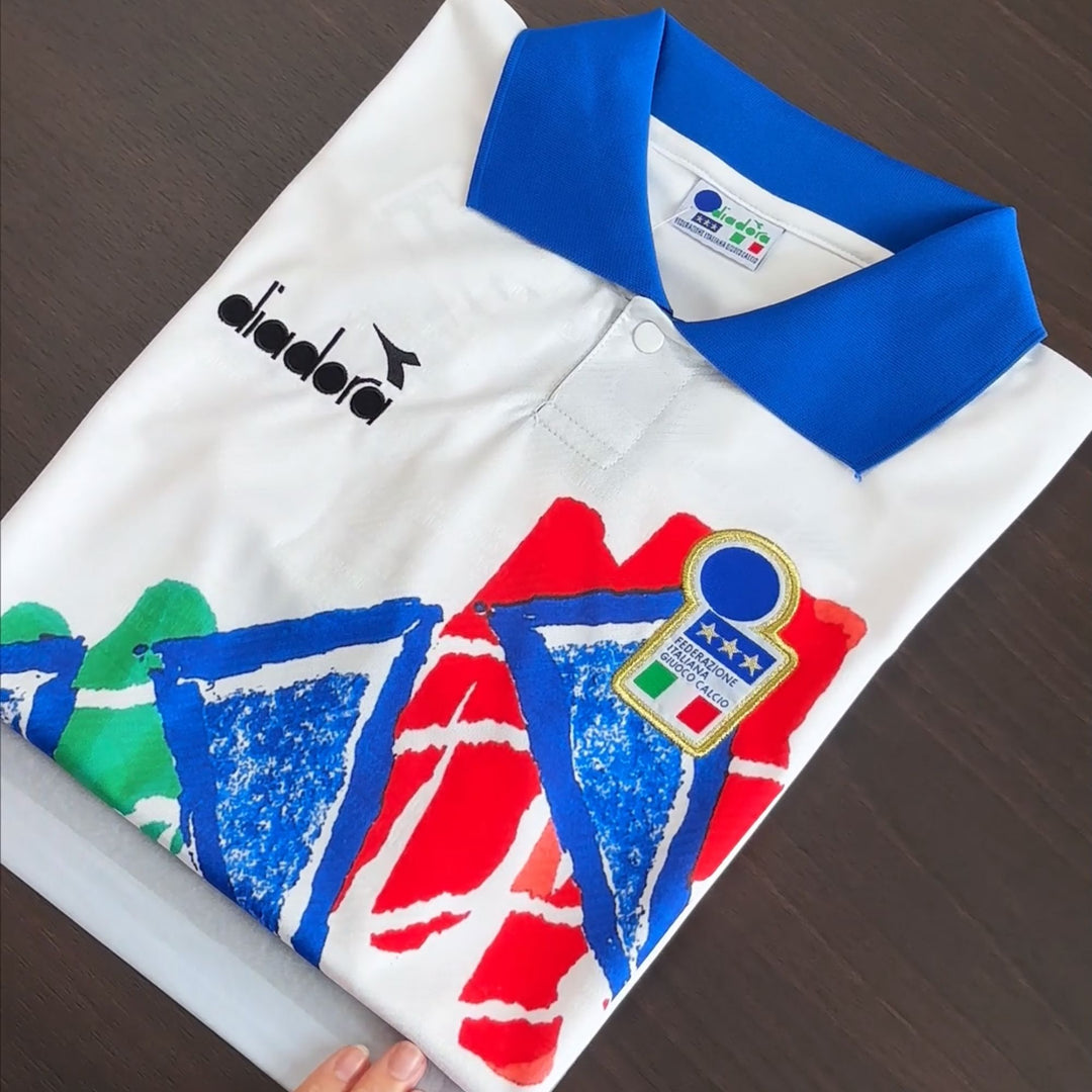 1994 Italy World Cup Pre-Match Jersey – Diadora - diadora