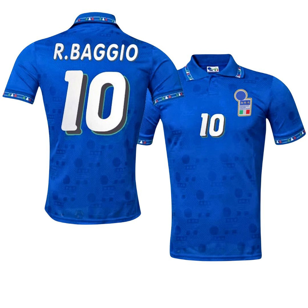 イタリア代表 1994 ホーム ユニフォーム #10 R.BAGGIO イタリア代表（H）1994 復刻版 R,バッジョ＃10