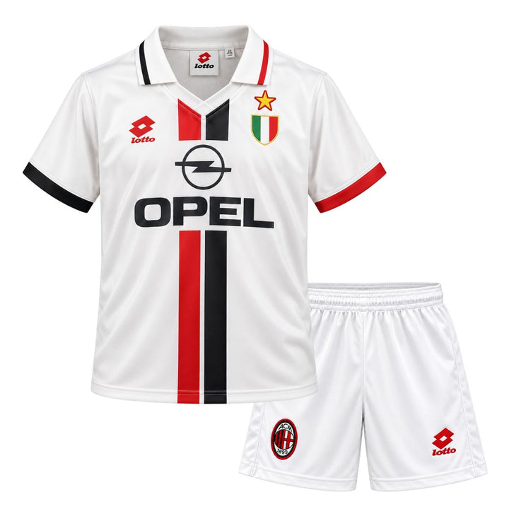 1996/97 AC Milan Away Jersey Kids Retro Edition - LOTTO