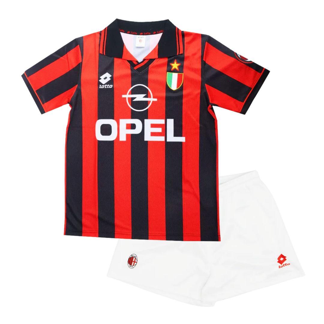1996/97 AC Milan Home Jersey Kids Retro Edition - ITASPORT