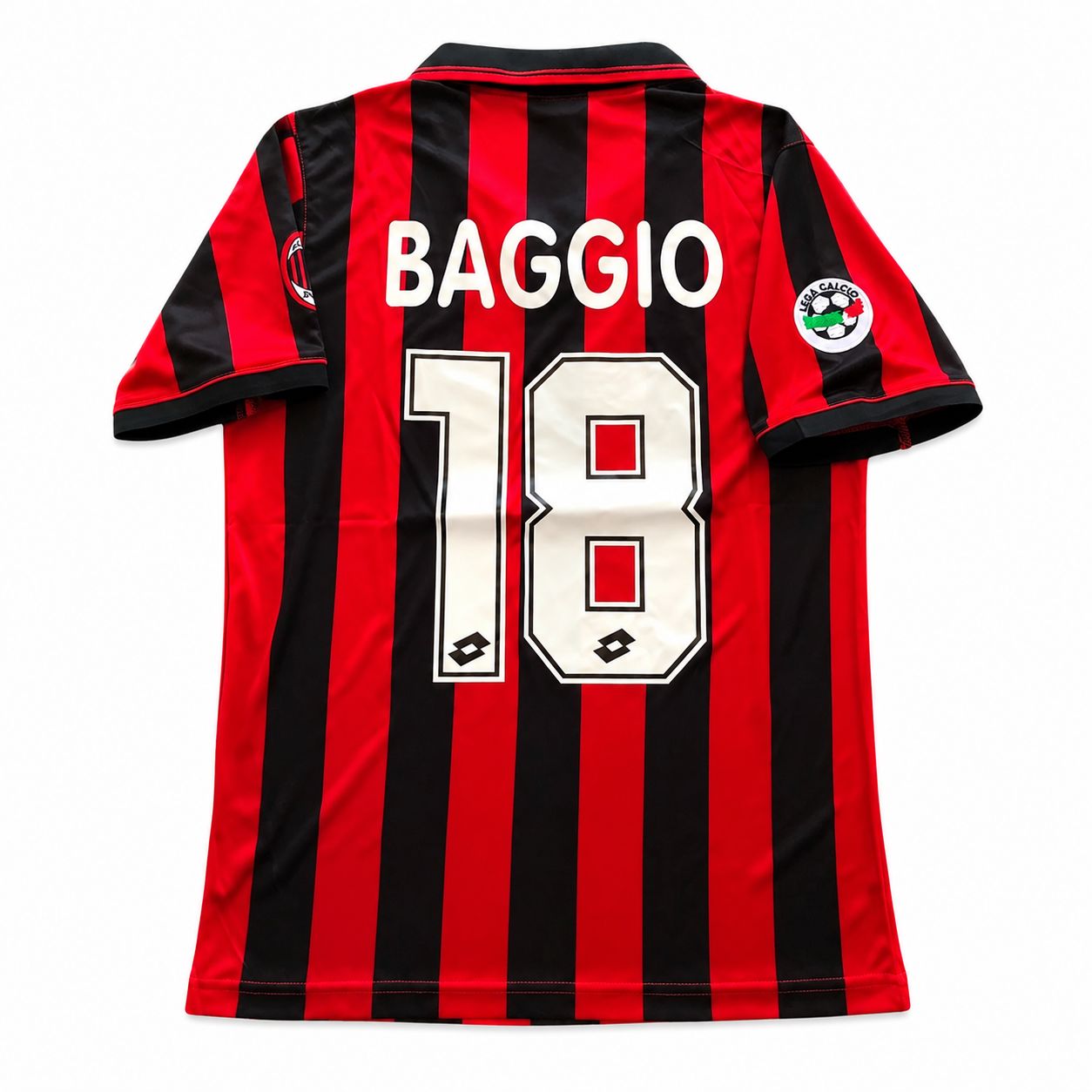 1996/97 AC Milan Baggio Jersey | AC Milan Baggio Jersey Retro