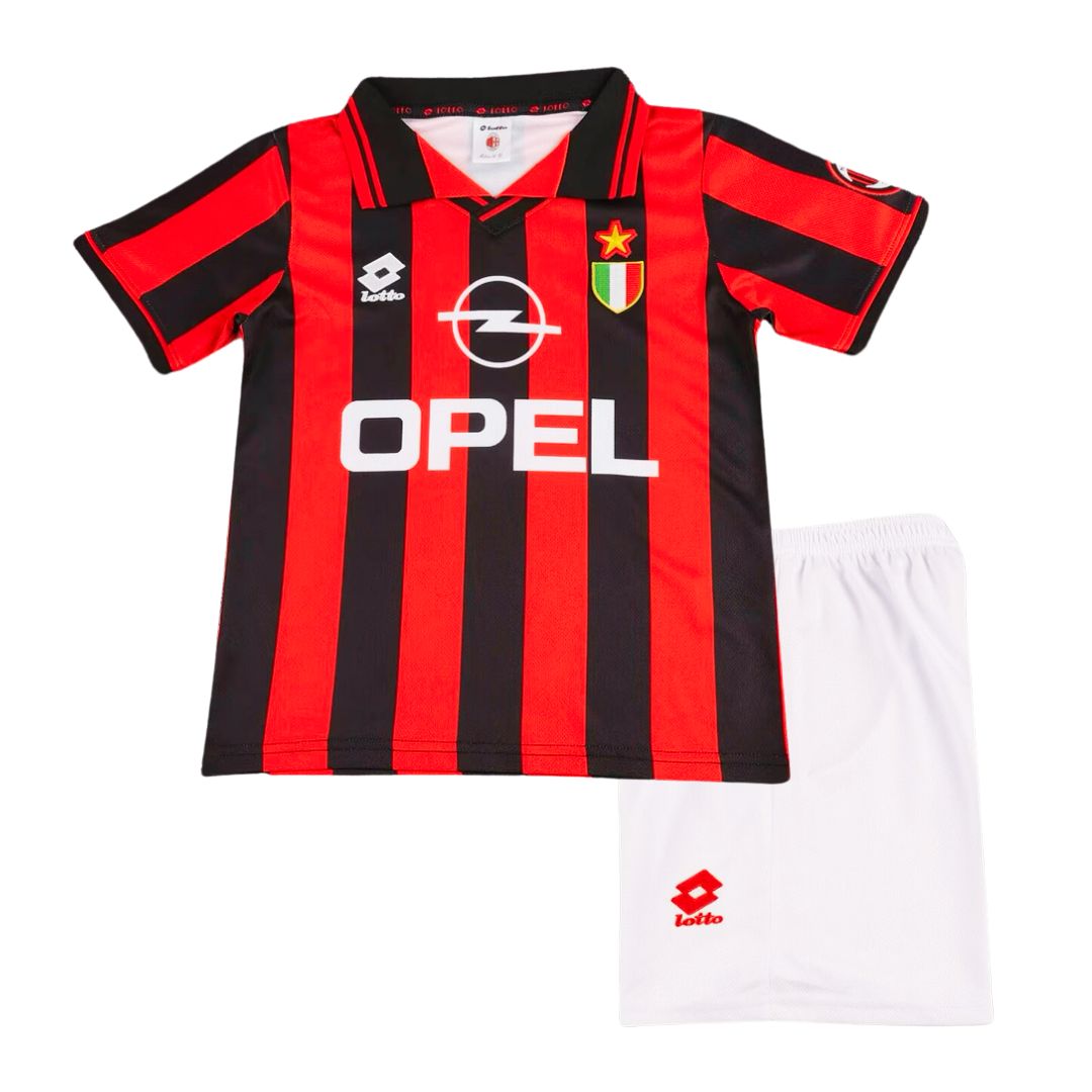 1996/97 AC Milan Home Jersey Kids Retro Edition - ITASPORT