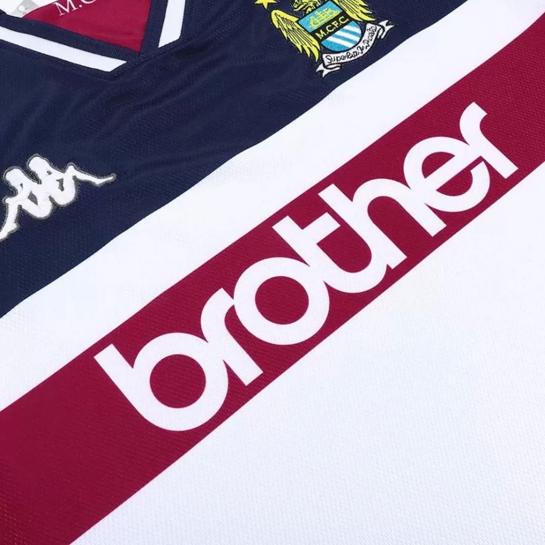 1997/98 Manchester City Away Jersey - NIKE