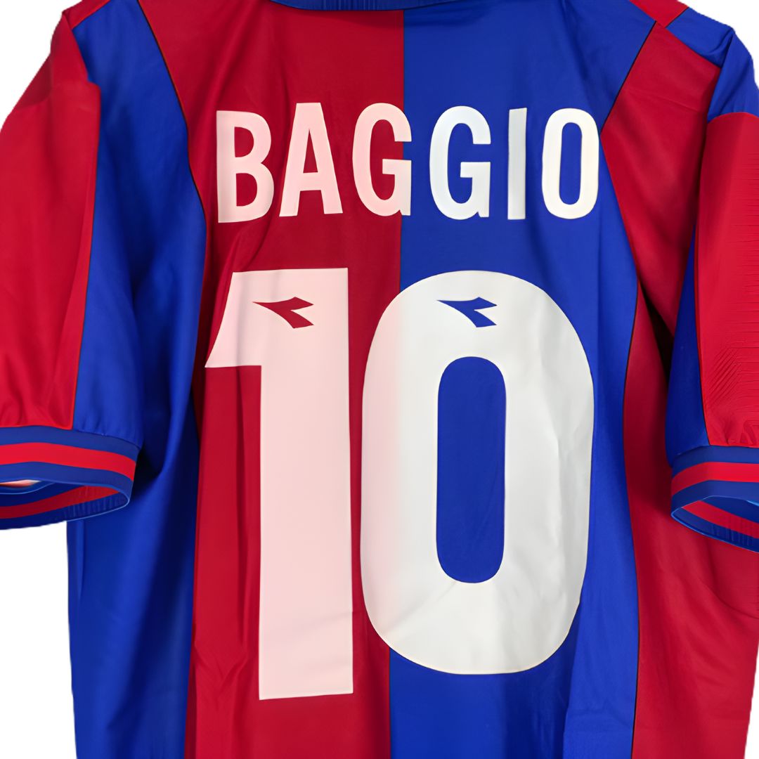 1997/98 Bologna Home Jersey – Baggio 10 - ITASPORT