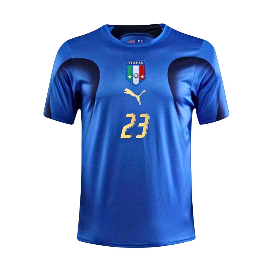 2006 Italy World Cup Home Jersey - ITASPORT