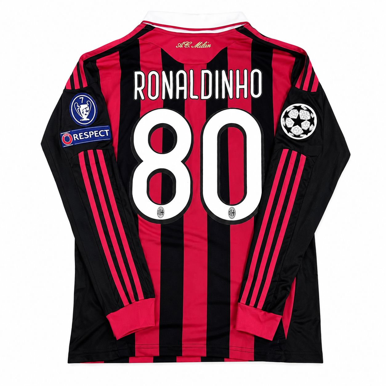 2009/10 AC Milan Home Jersey Long Sleeve | AC Milan Jersey | ITASPORT