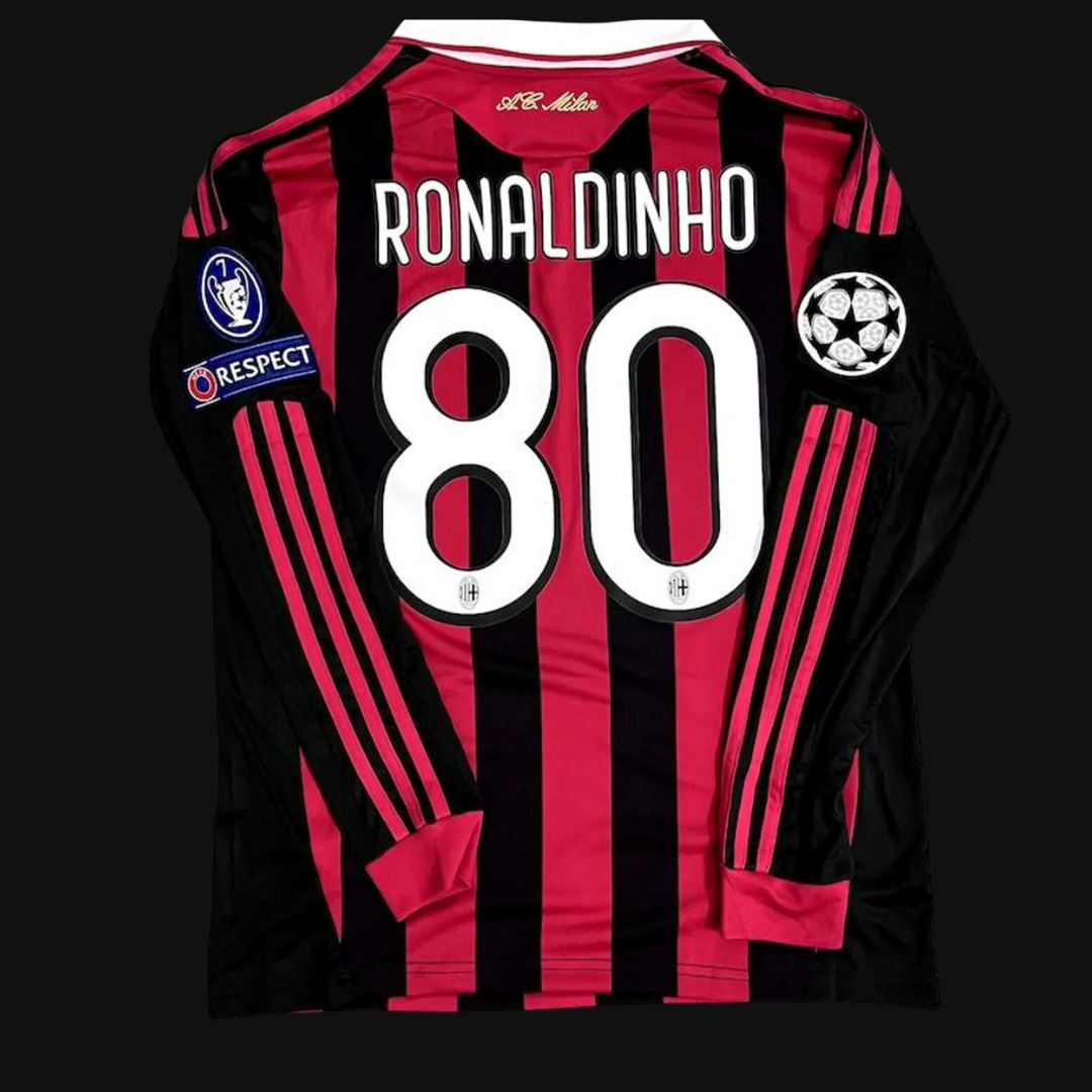 2009/10 AC Milan Home Jersey Long Sleeve - ITASPORT