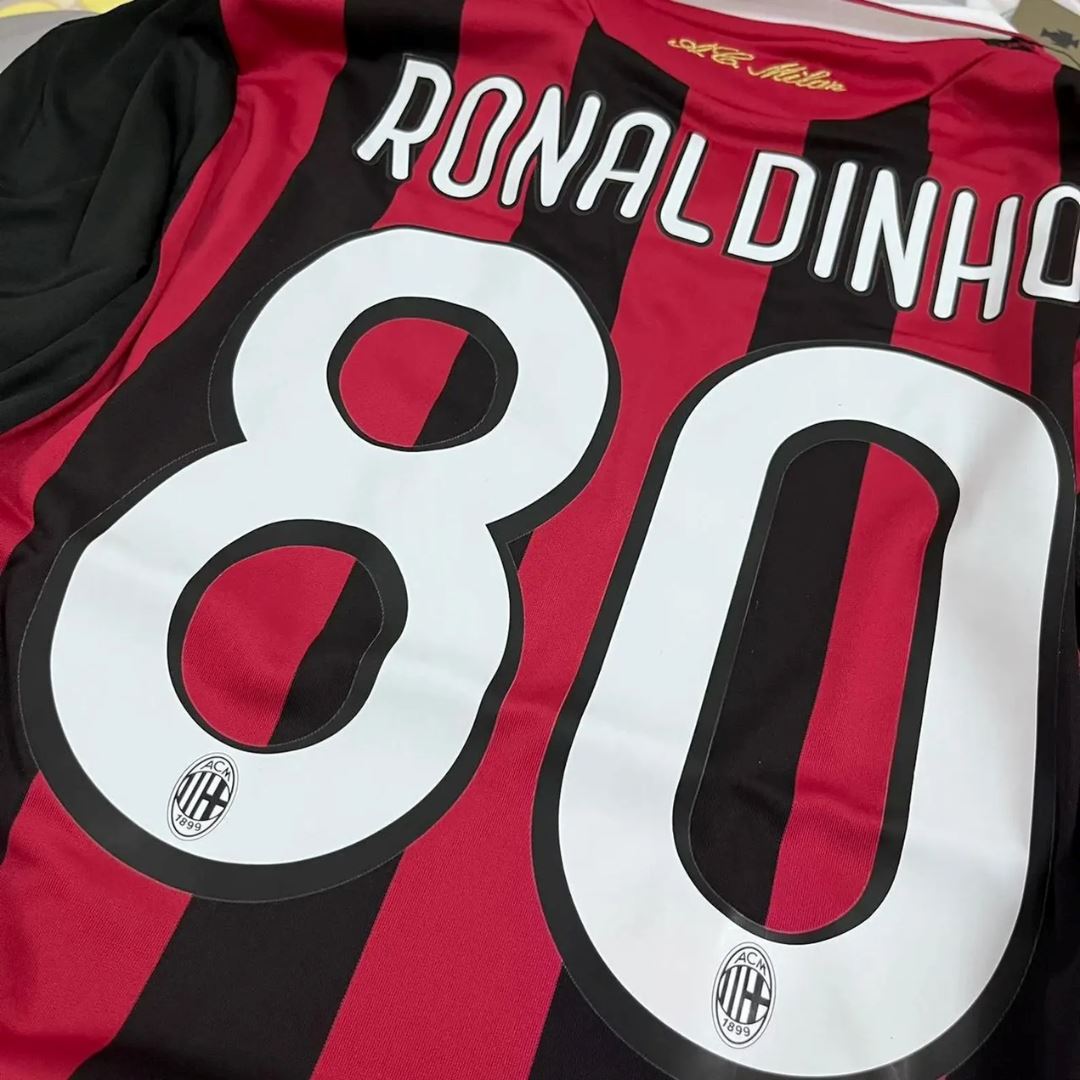 2009/10 AC Milan Home Jersey Long Sleeve - ITASPORT