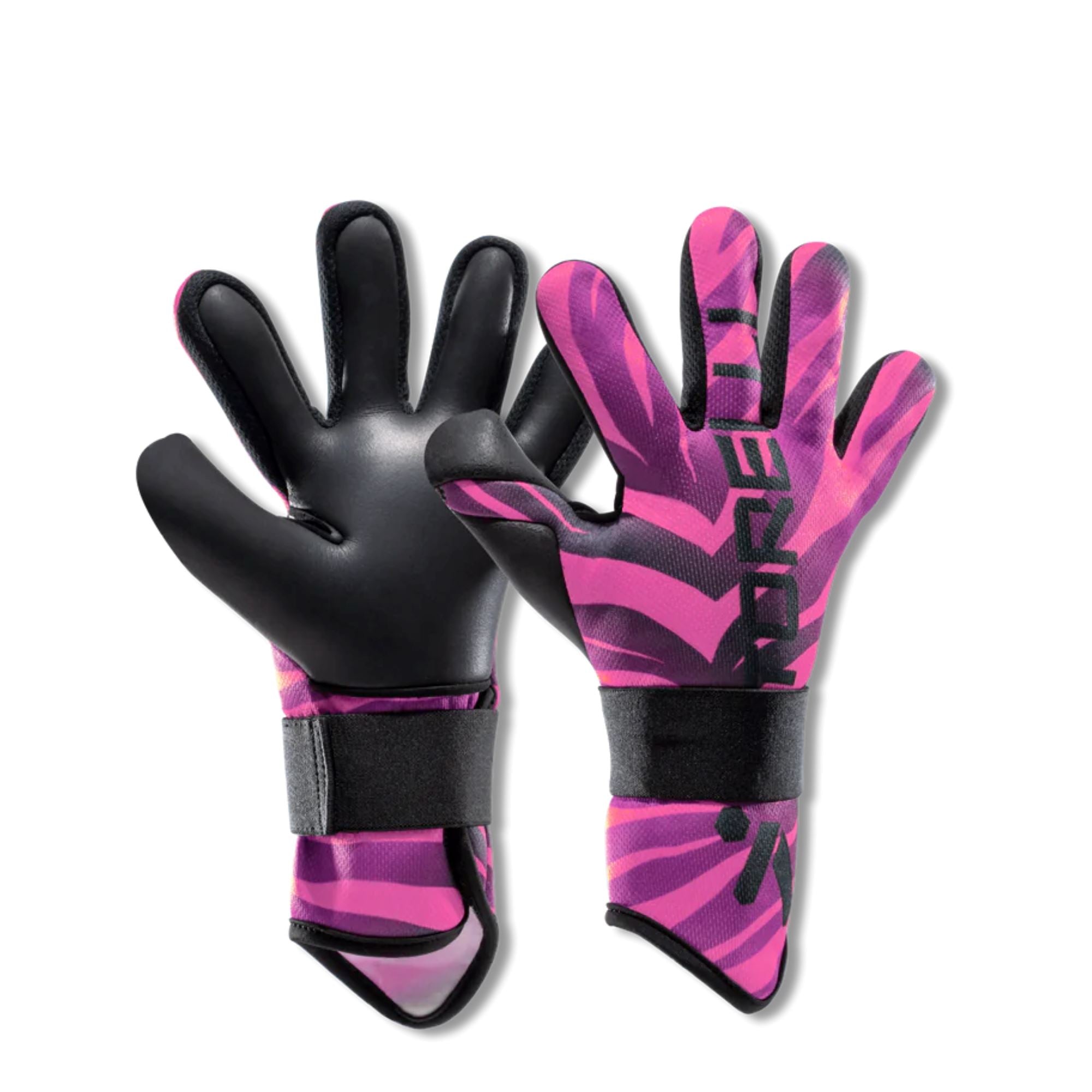Challenger Youth GK Gloves by Storelli - Pink Cheetah - ITASPORT