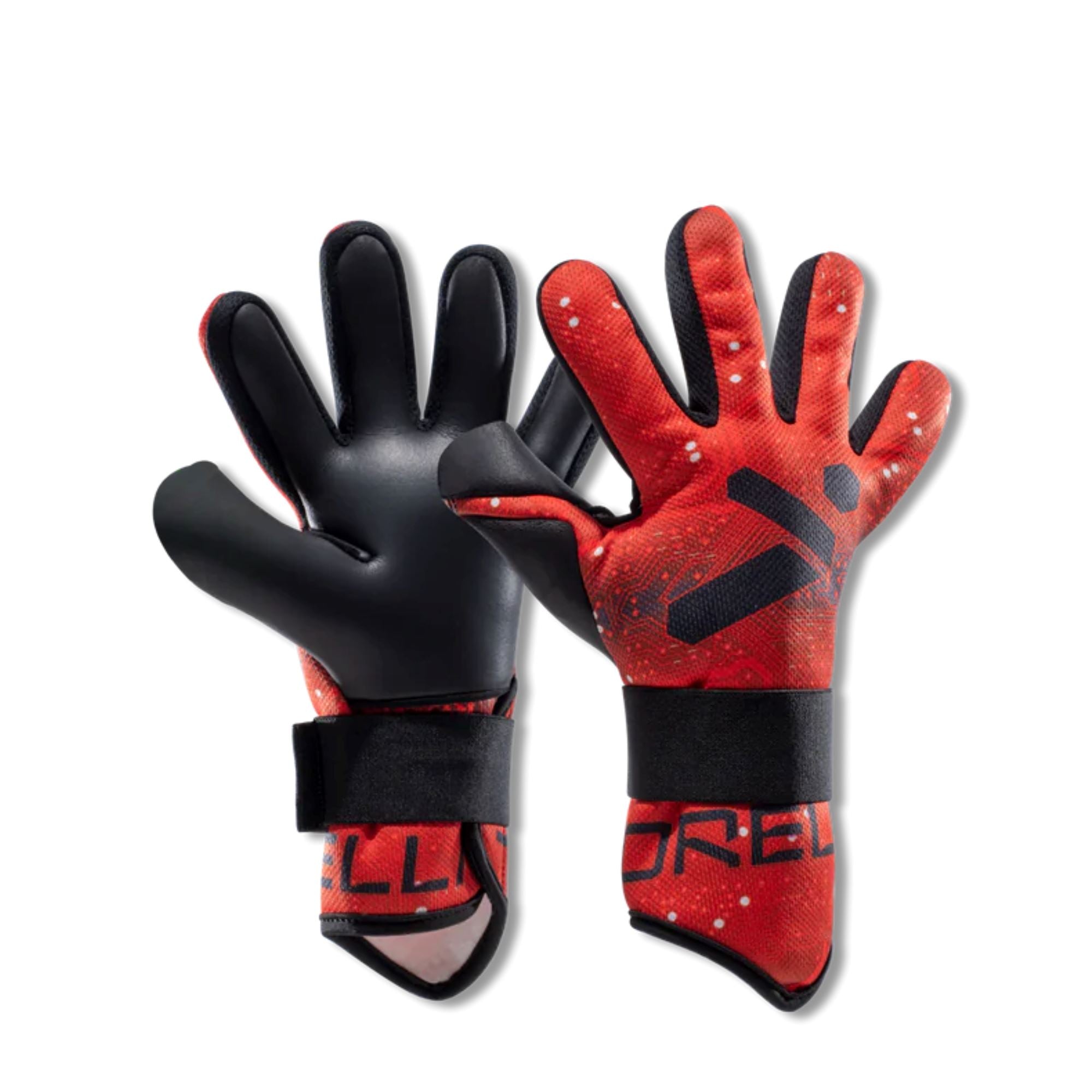 Challenger Youth GK Gloves by Storelli - Red Circuit - ITASPORT