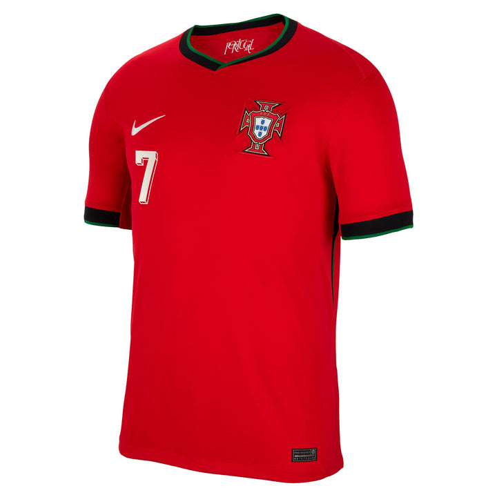 Portugal Home Jersey 2024 Kids Ronaldo 7 - ITASPORT
