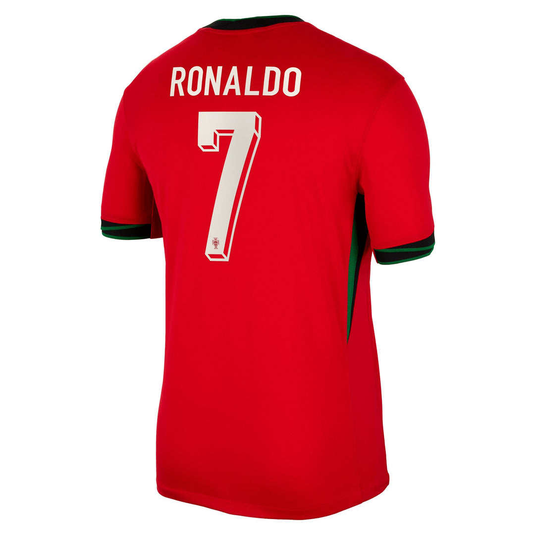 Portugal Home Jersey 2024 Kids Ronaldo 7 - ITASPORT