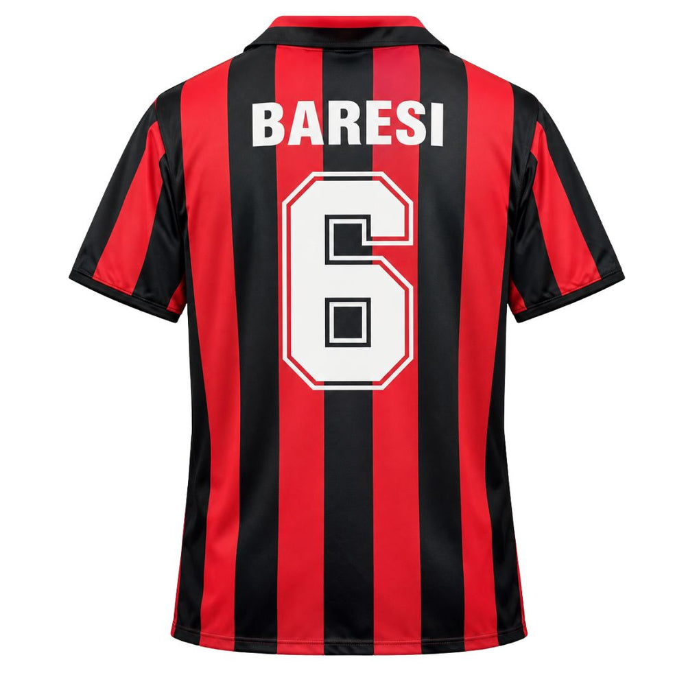 AC Milan 1988/89 Home Retro Jersey – Baresi 6 - ITASPORT