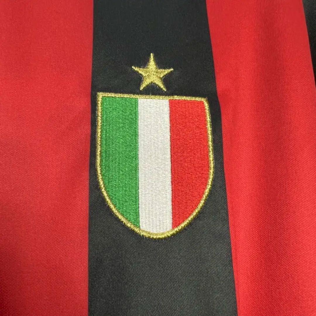 AC Milan 1988/89 Home Retro Jersey – Baresi 6 - ITASPORT