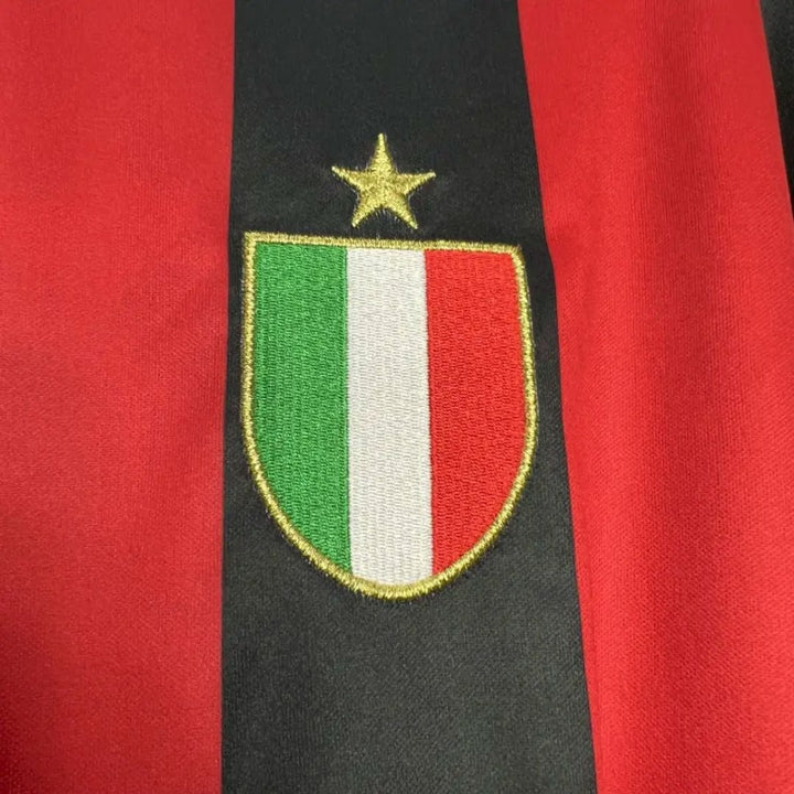 AC Milan 1988/89 Home Retro Jersey – Baresi 6 - ITASPORT