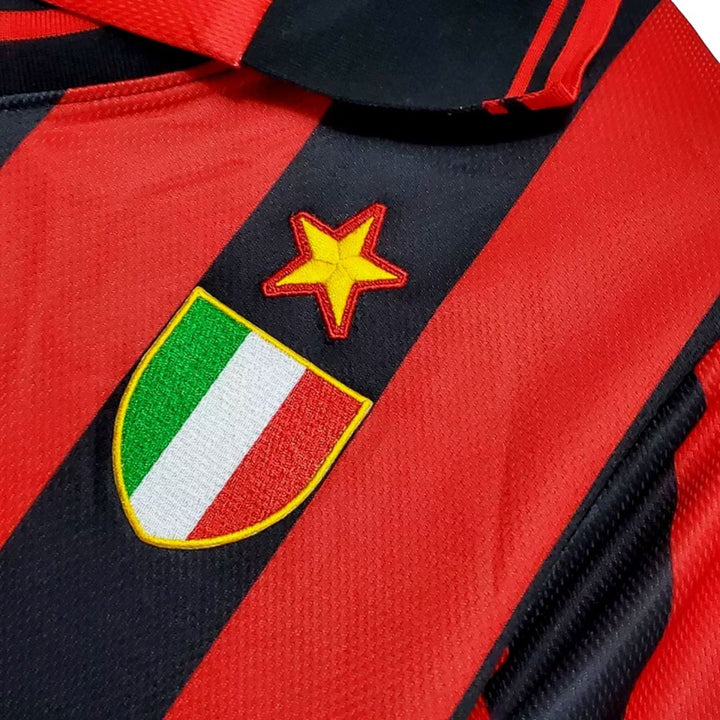 AC Milan 1996/97 Home Retro Jersey – Baresi 6 - ITASPORT
