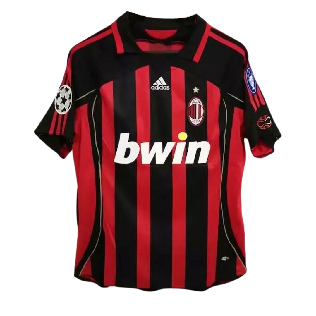 AC Milan 06/07 Champions League Final Home Jersey S/ Sleeve - ITASPORT