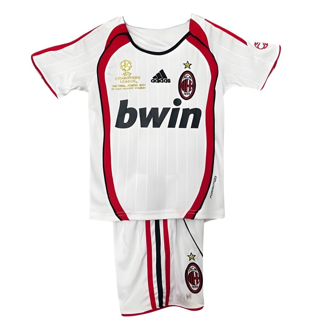 AC Milan 2006/07 UEFA Champions League Final Away Jersey Kids - ITA SPORT