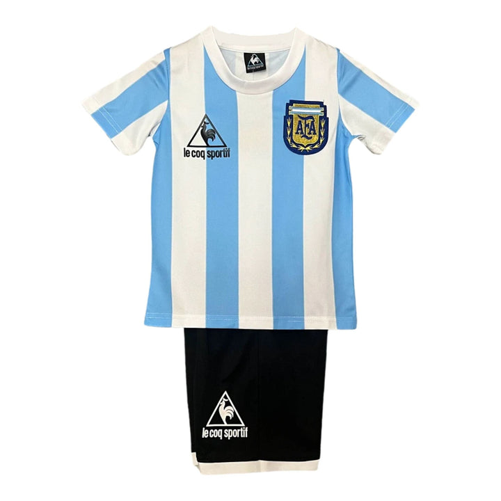 ARGENTINA 1986 HOME JERSEY KIDS RETRO EDITION - ITASPORT