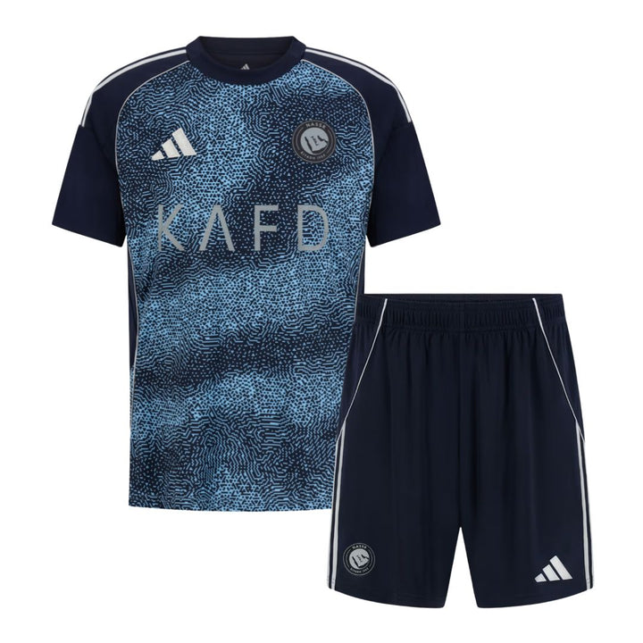 Al Nassr Away Jersey 25/26 Kids - Ronaldo 7 - ADIDAS