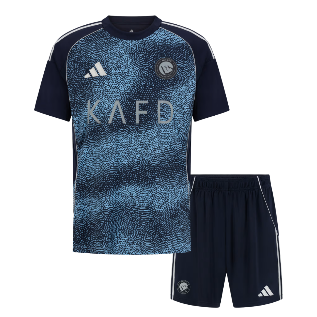 Al Nassr Away Jersey 25/26 Kids - Ronaldo 7 - ADIDAS
