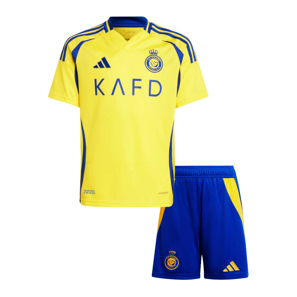 Al Nassr FC Home Jersey 24/25 Ronaldo 7 Kids - ITASPORT