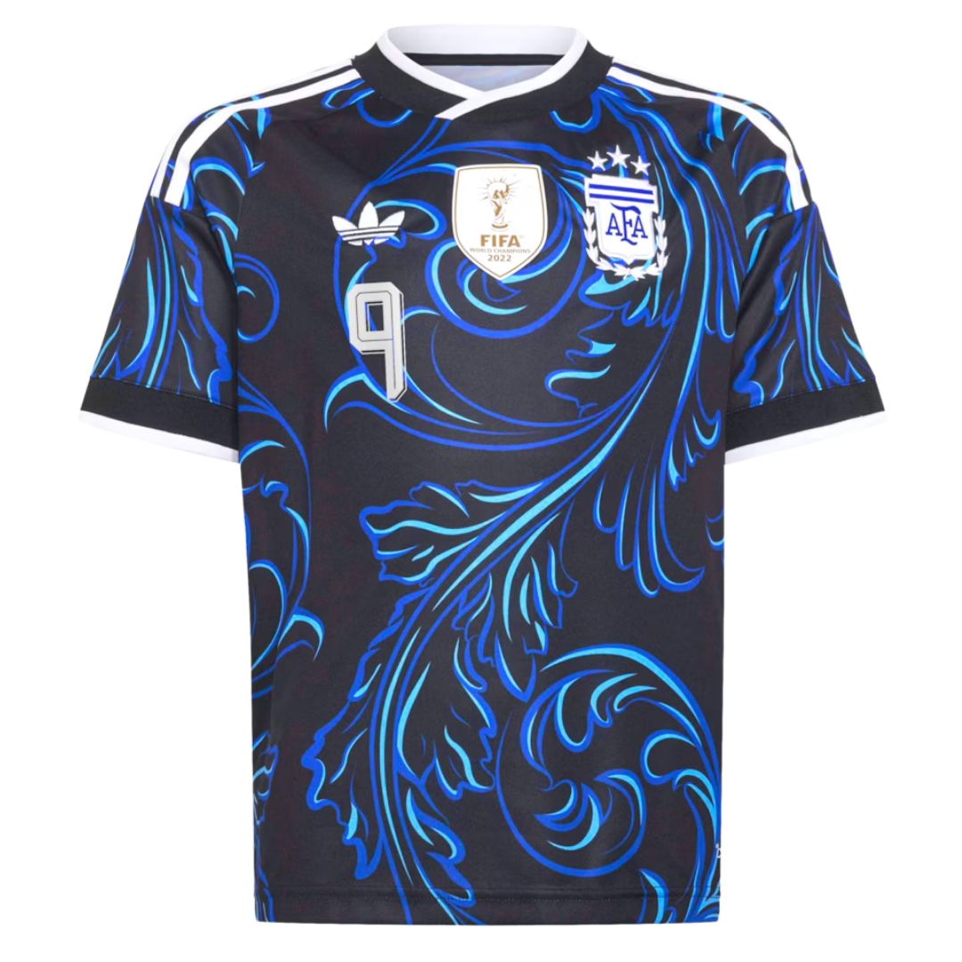 Argentina Away 2026 Kids Kit – ÁLVAREZ 9 - ADIDAS