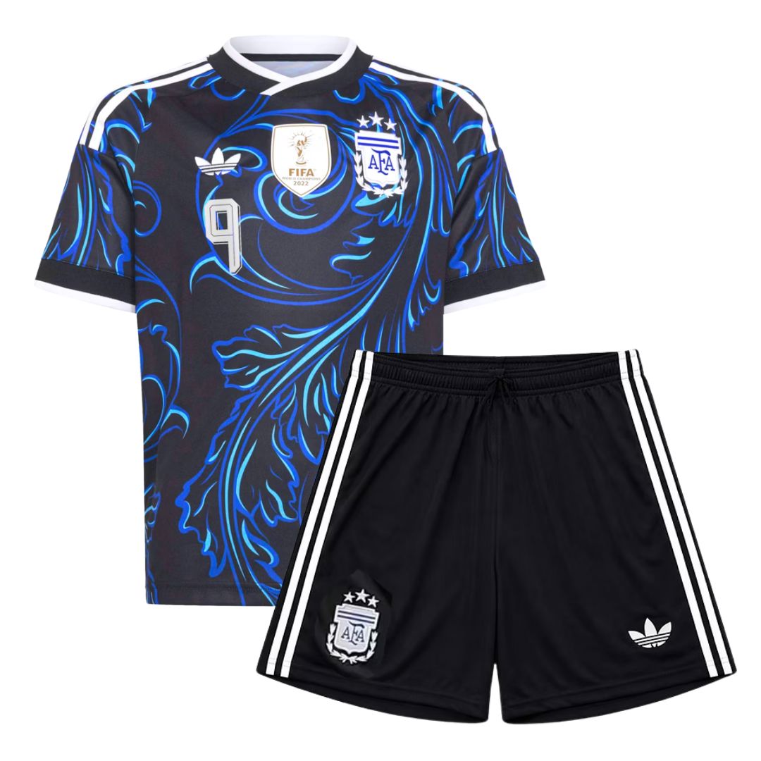 Argentina Away 2026 Kids Kit – ÁLVAREZ 9 - ADIDAS