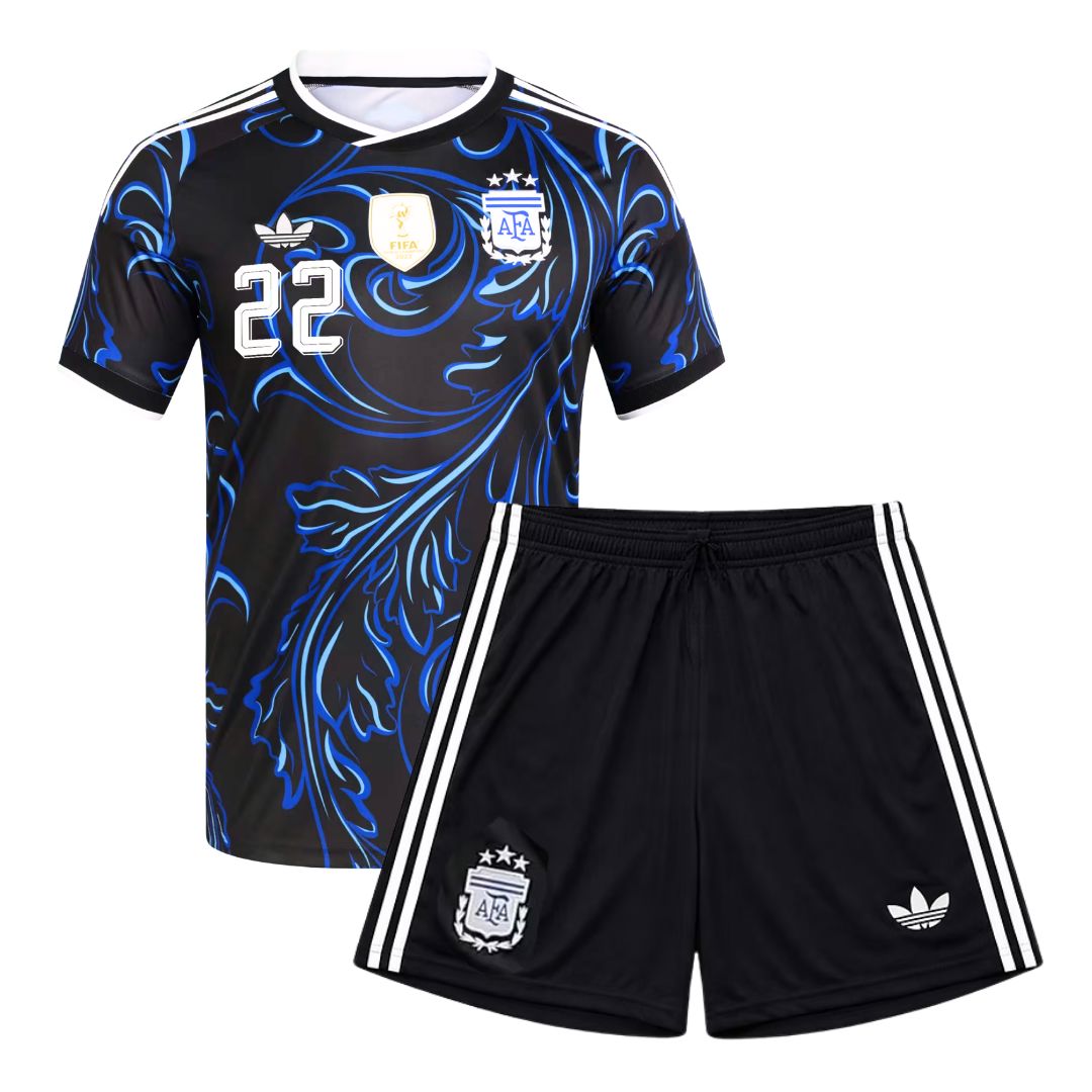 Argentina Away 2026 Kids Kit – L. MARTÍNEZ 22 - ADIDAS