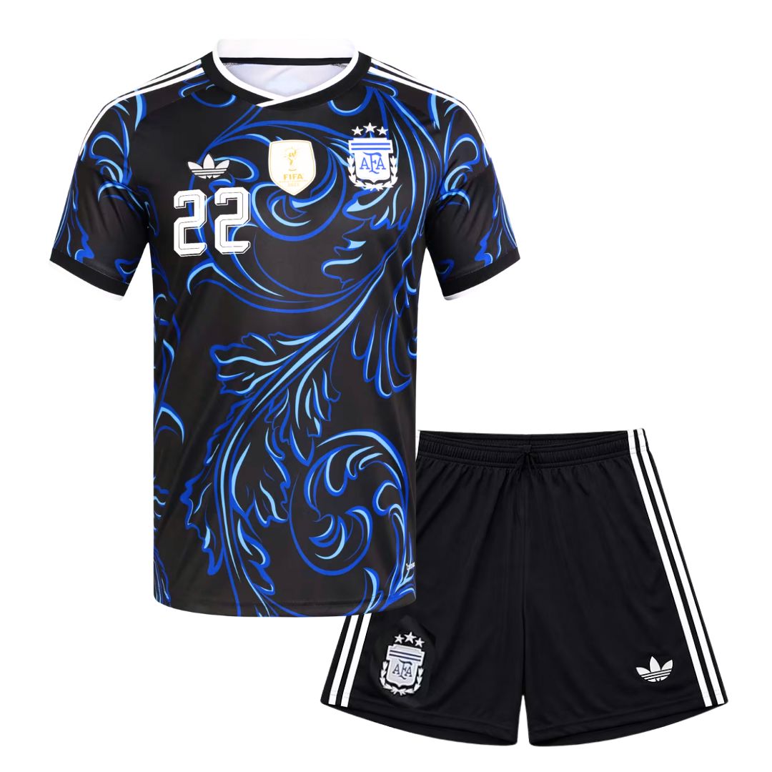 Argentina 2026 Away Kids Kit – L. MARTÍNEZ 22 - ADIDAS