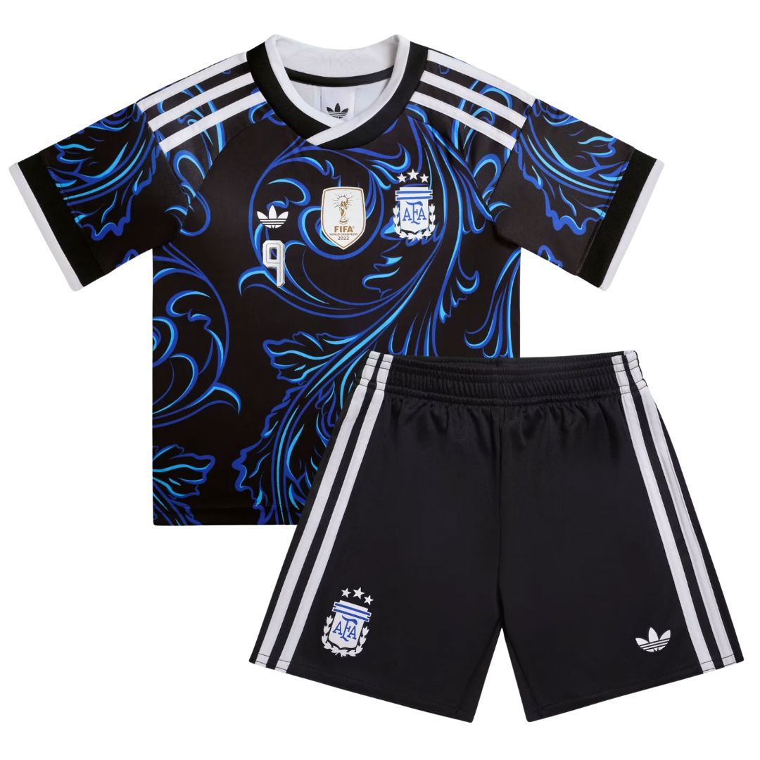 Argentina Away 2026 Mini Kit – ÁLVAREZ 9 - ADIDAS