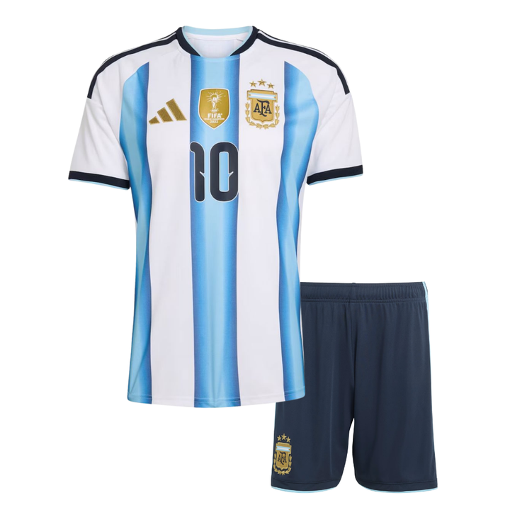 Argentina 2026 Kids Home Jersey – Messi 10 World Cup Patch | ITASPORT