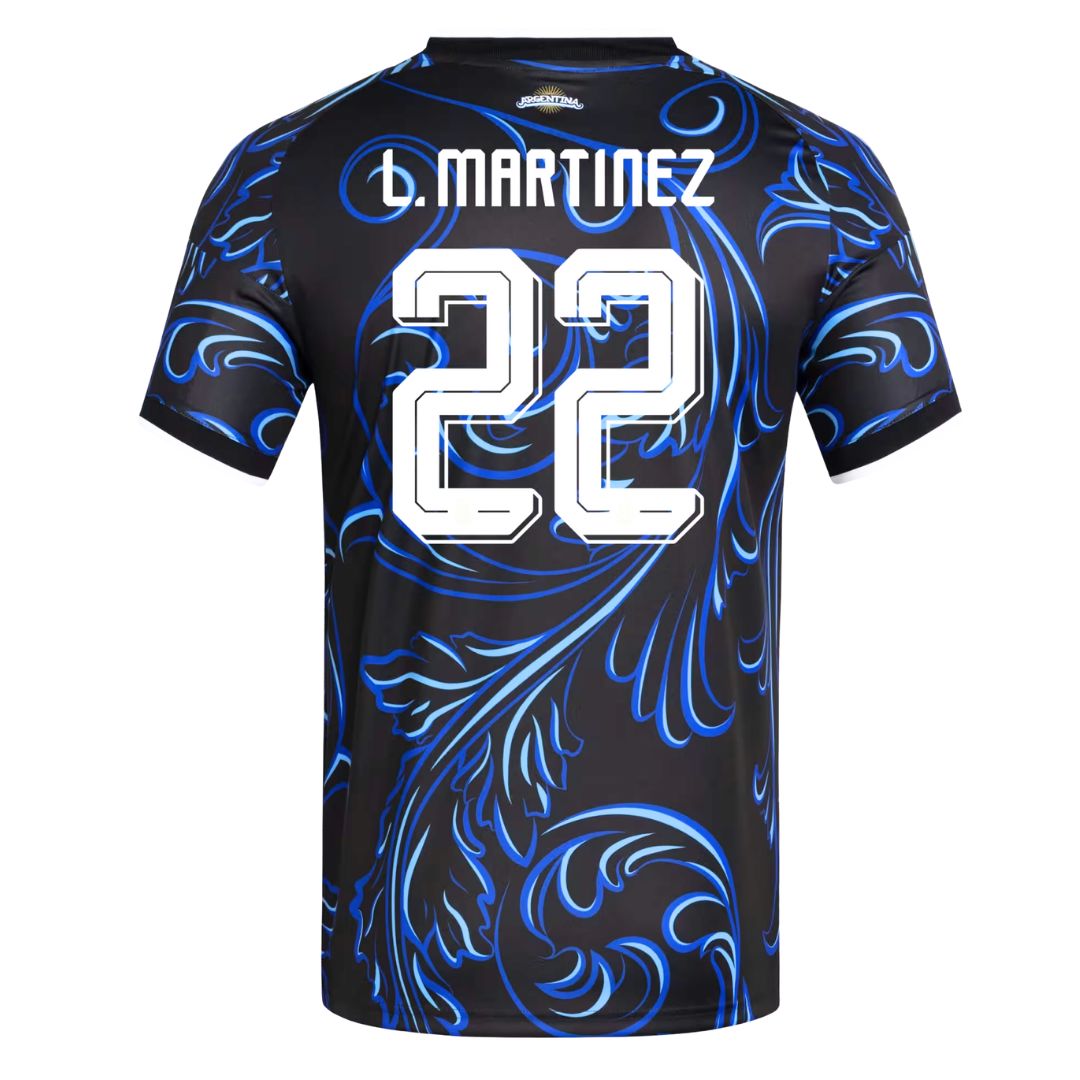 Argentina 2026 Away Jersey Lautaro Martinez 22 | World Cup 2026