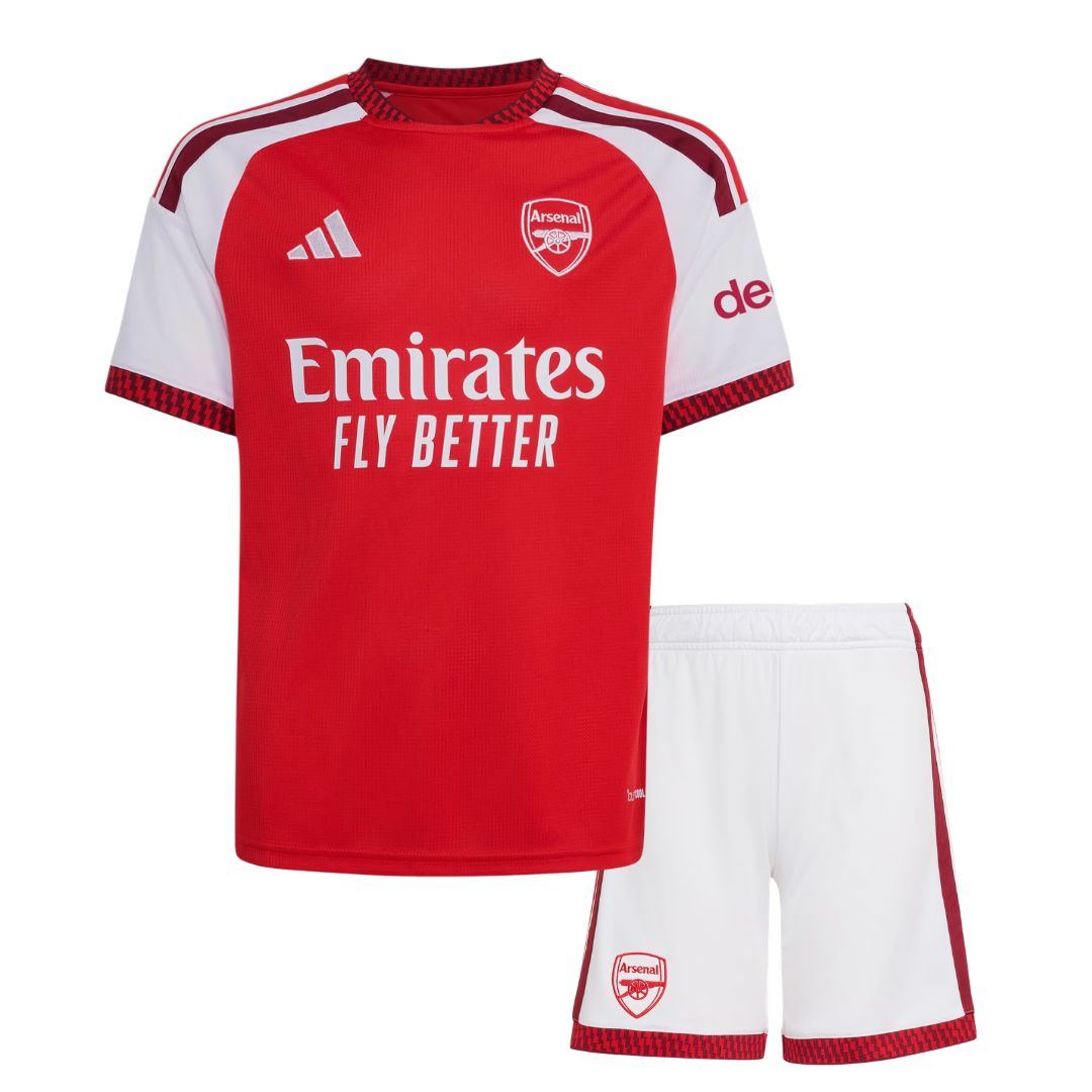 Arsenal 26/27 Home Kids Kit – Cooney-Cross 32 - ADIDAS