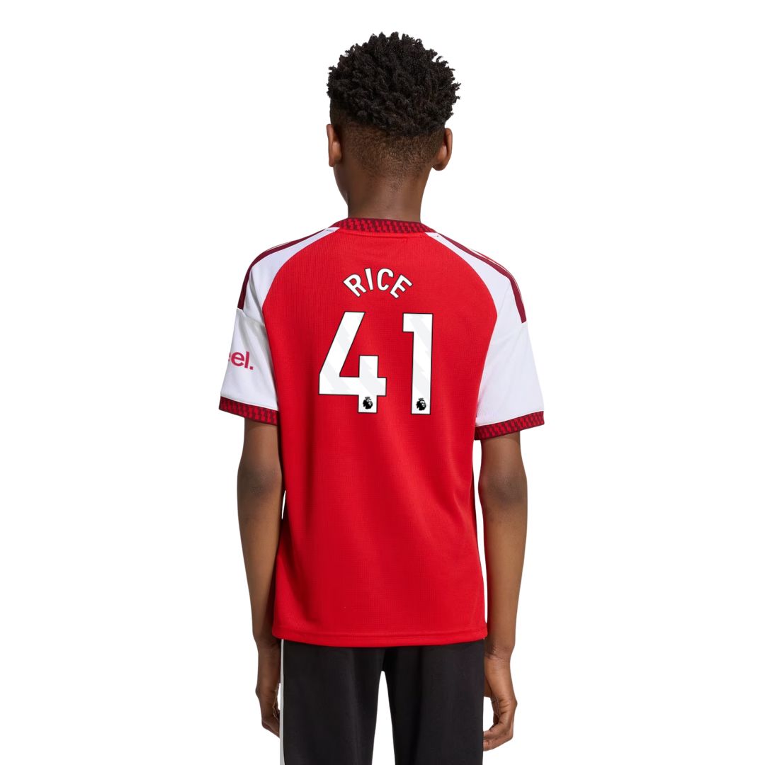 Arsenal 26/27 Home Kids Kit – Rice 41 - ADIDAS