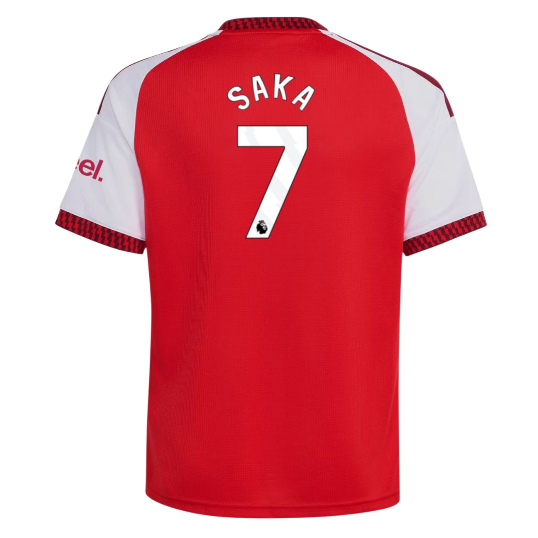 Arsenal 26/27 Home Kids Kit – Saka 7 - ADIDAS