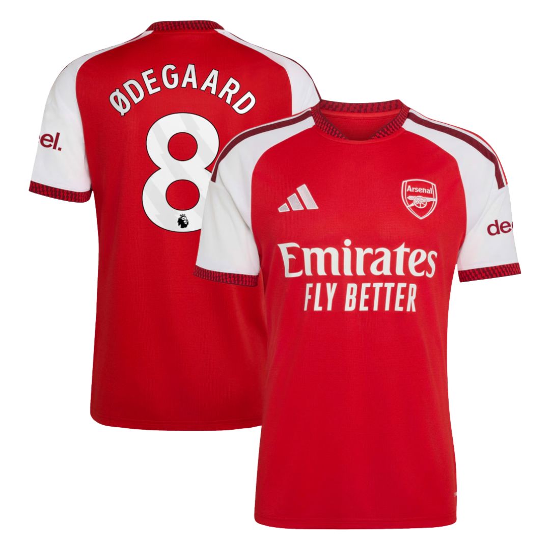 Arsenal Home Jersey 25/26 – Ødegaard 8 - ADIDAS
