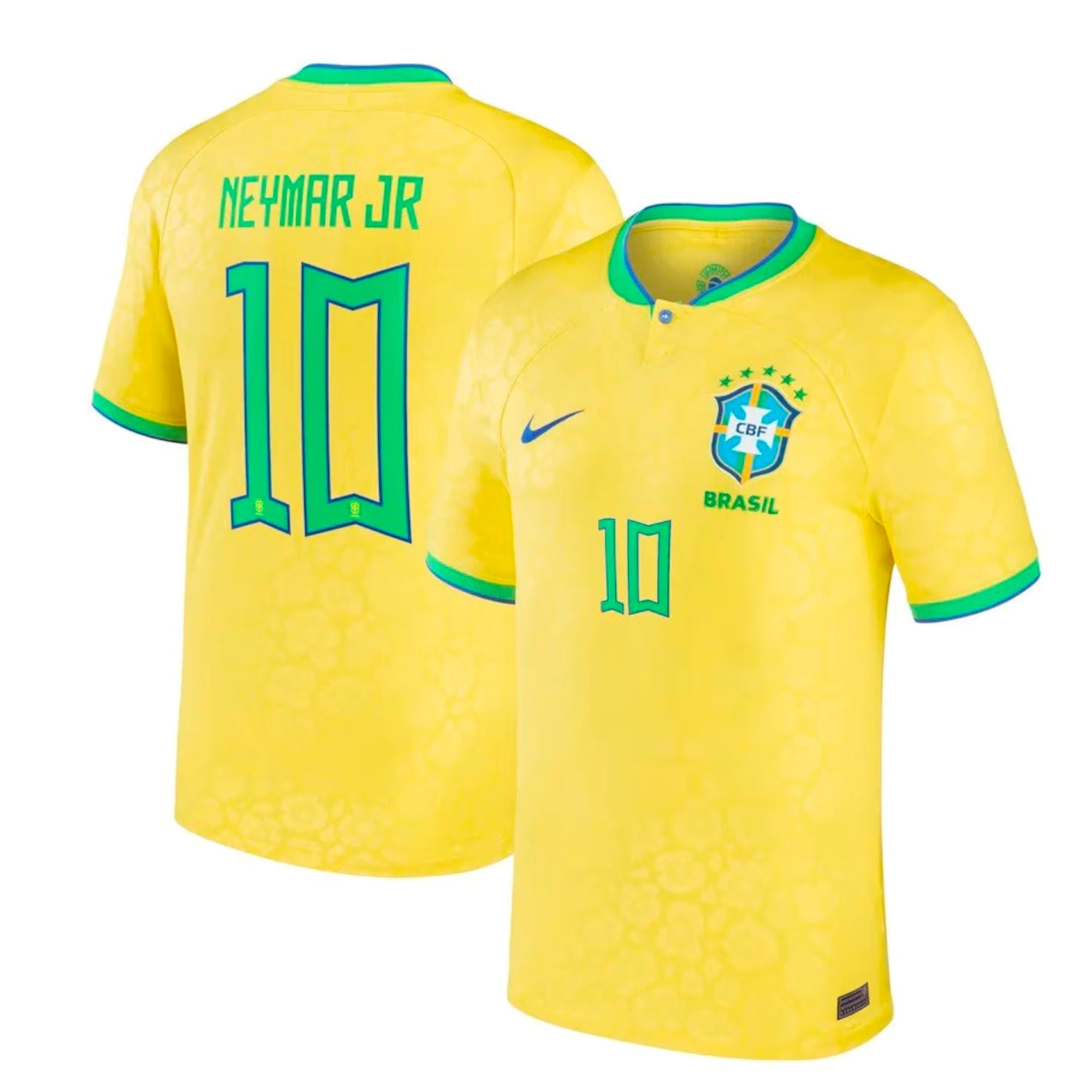 Brazil Home Jersey Kids Neymar Jr. 10 - NIKE